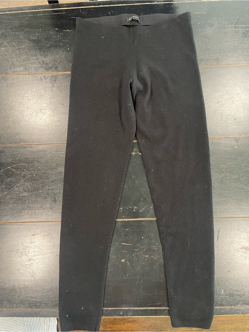Banana Republic Black Knit Stretch Leggings